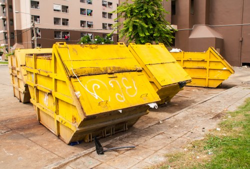 Residents disposing of furniture in Addiscombe