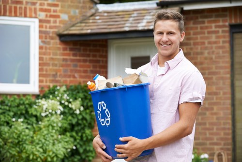 Residential home clearance in action